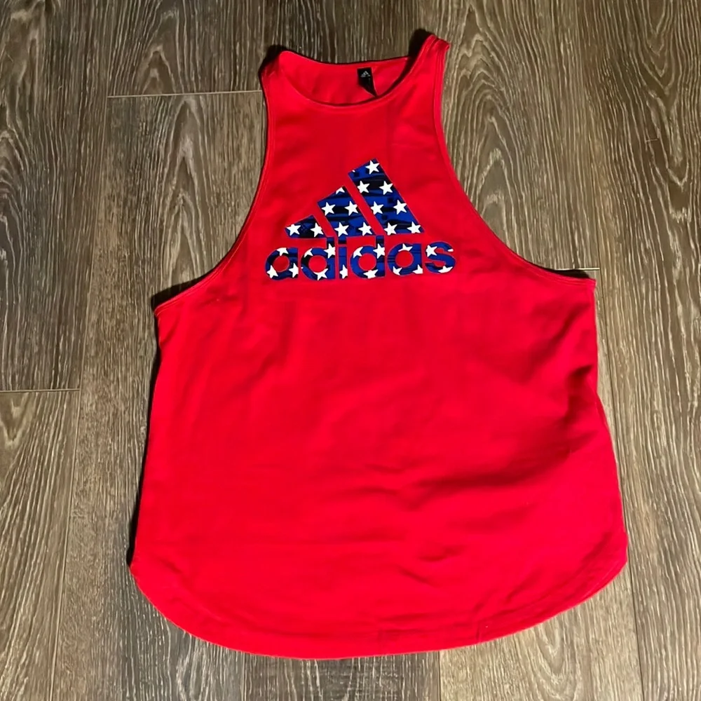 Adidas womens racerback tank top